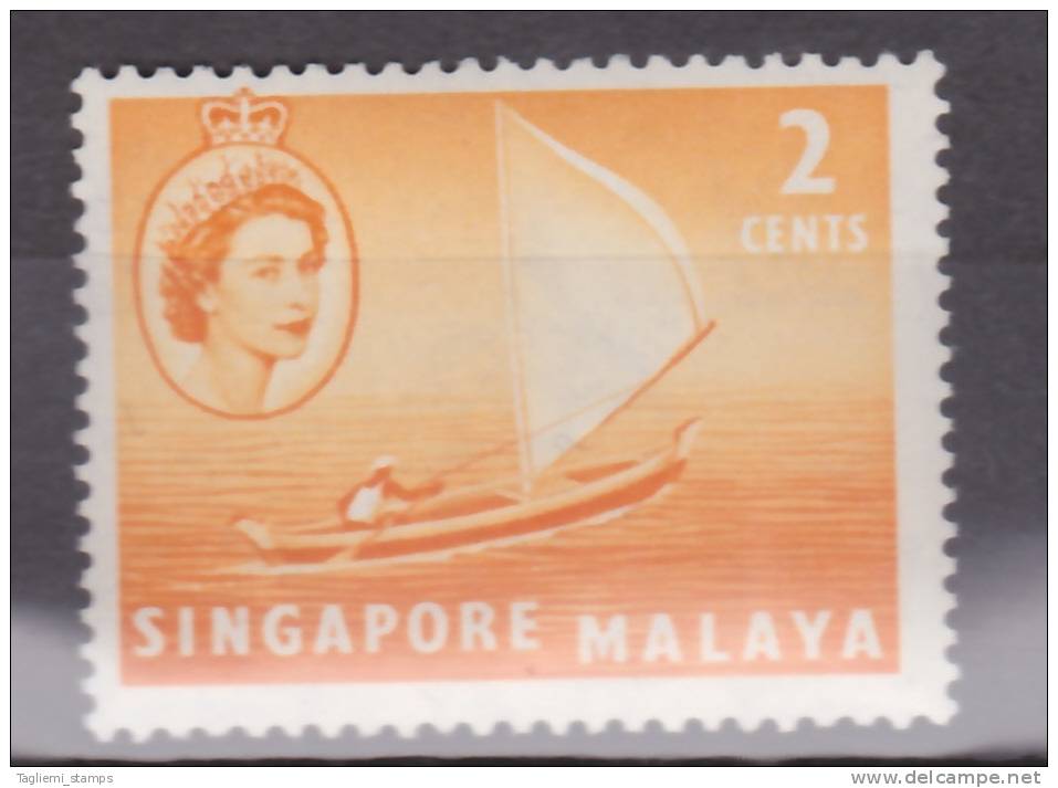 Singapore, 1955, SG 39, Mint Hinged - Singapore (...-1959)