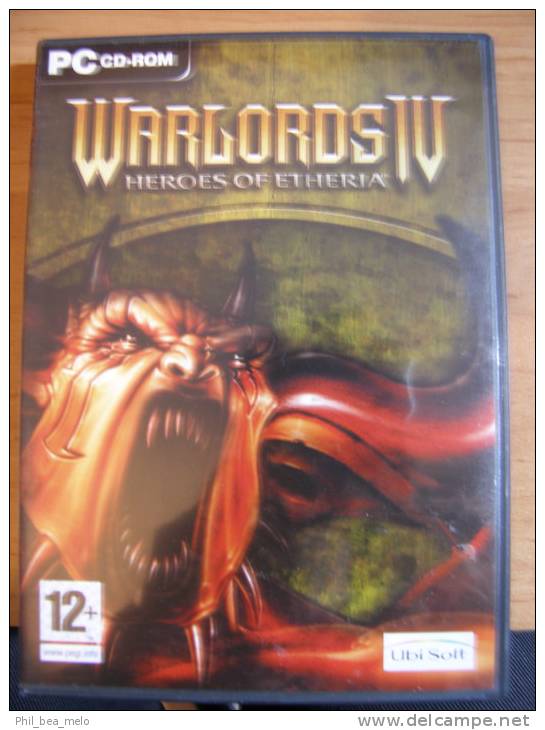 JEU VIDEO PC - WARLORDS IV Heroes Of Etheria - UBISOFT + THE ENTENTE - JEU DE STRATEGIE - Win9x/NT/2000/XP - Giochi PC