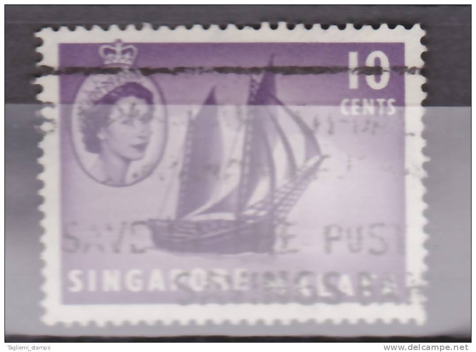 Singapore, 1955, SG 44, Used - Singapore (...-1959)