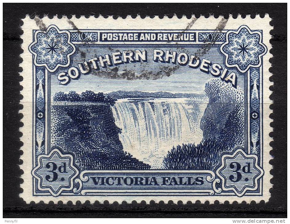 SOUTHERN RHODESIA - 1938 YT 53 USED DENT.14 - Rhodésie Du Sud (...-1964)