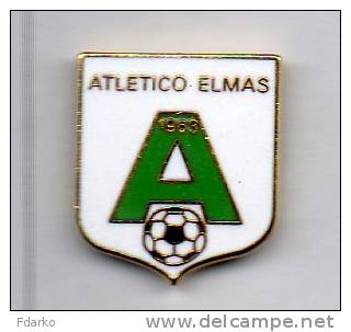 Pq1 Pin´s Atletico Elmas Calcio Distintivi FootBall Soccer Spilla Italy Cagliari Sardegna - Calcio