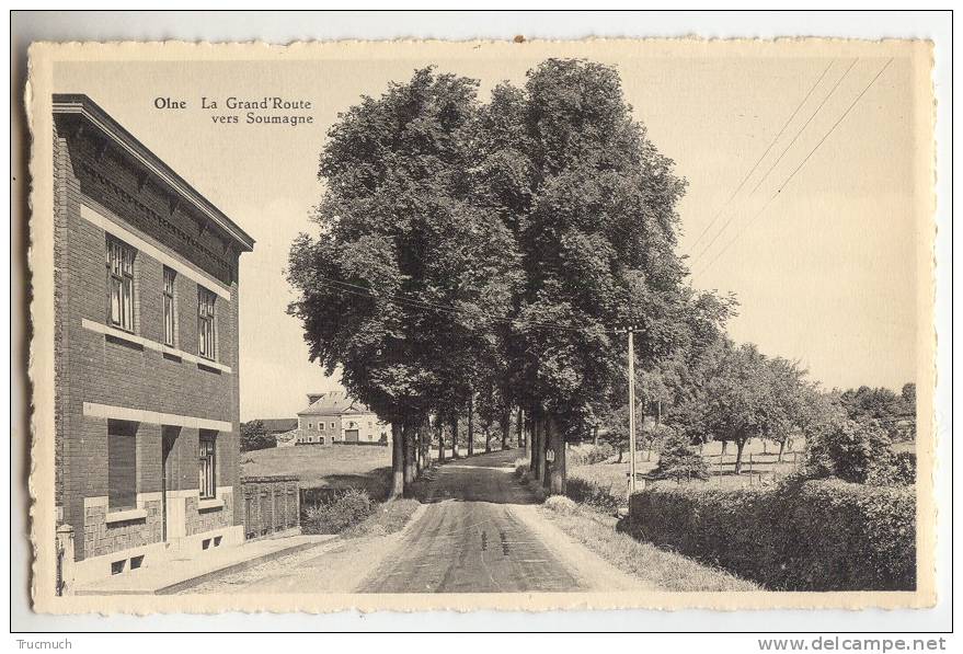 E1446 - Olne - La Grand' Route Vers Soumagne - Olne