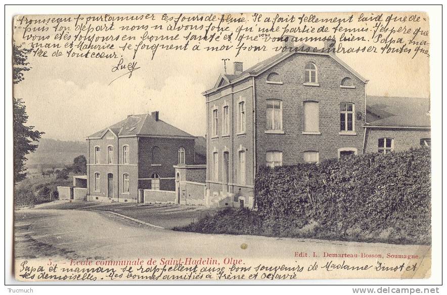 E1455  - Ecole Communale De Saint-Hadelin - Olne - Olne