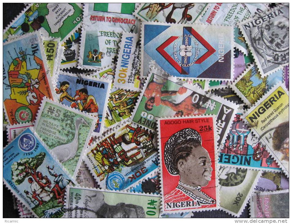 NIGERIA Nice Mixture Mostly Large Stamps Here, Check Them Out! - Lots & Kiloware (max. 999 Stück)