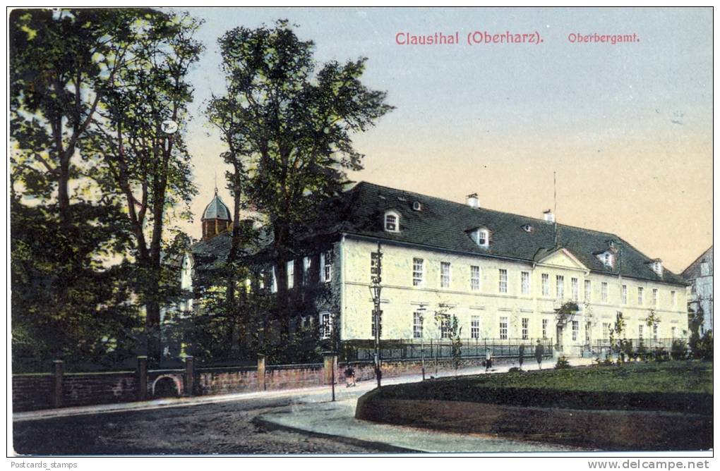Clausthal, Oberbergamt, Um 1910/20 - Clausthal-Zellerfeld
