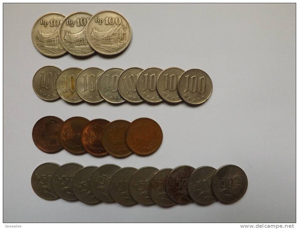 PIECE - ASIE - CHINE - TAIWAN - JAPON - SINGAPOR - INDONESIE - DIFFERENTES DATES - LOT DE 55 PIECES - Lots & Kiloware - Coins