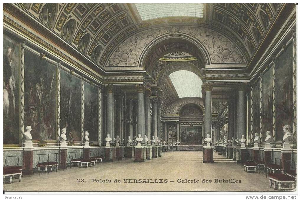 PALAIS DE VERSAILLES, GALERIE DES BATAILLES. SCAN R/V - Versailles (Castillo)