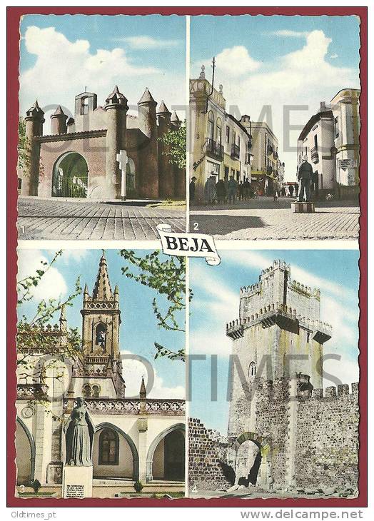 PORTUGAL - BEJA - VISTAS DA CIDADE - 60S PC. - Beja