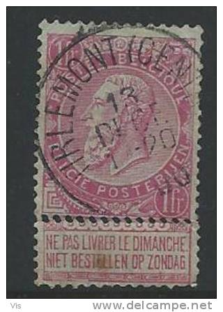 N° 58 Obl Tirlemont (central)  SOLDE - 1893-1900 Fine Barbe