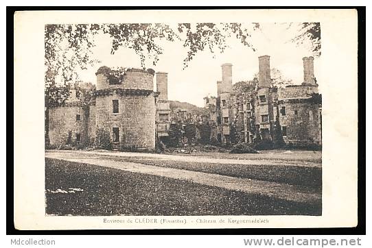 29 CLEDER / Château De Kergournade'ach / - Cléder