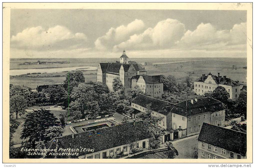 ALLEMAGNE - Eisenmoorbad PRETZSCH - Schloss Konzertplatz - Pretzien