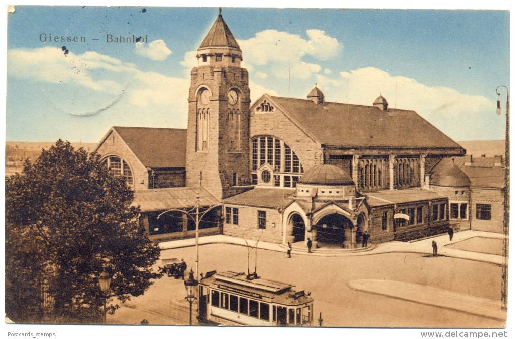 Giessen, Bahnhof, 1913 - Giessen