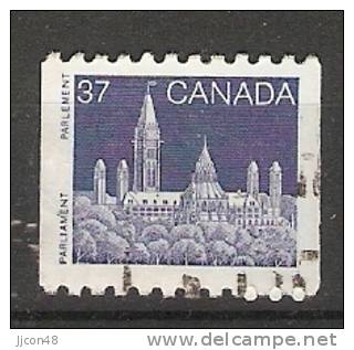 Canada  1985-90 Definitives; Parliament  (o) - Coil Stamps