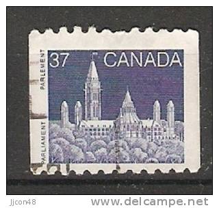 Canada  1985-90 Definitives; Parliament  (o) - Coil Stamps