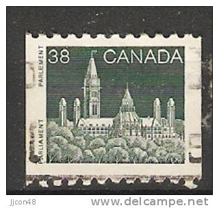 Canada  1985-90 Definitives; Parliament  (o) - Coil Stamps