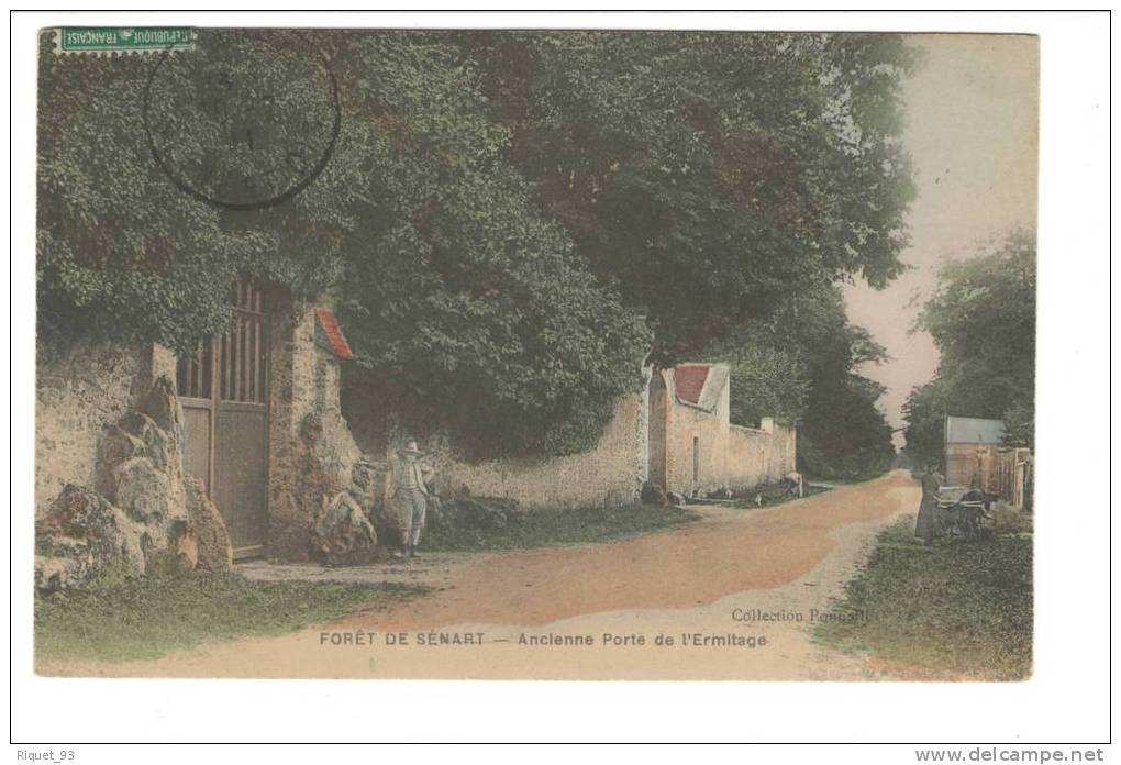 FORET DE SENARD - Ancienne Porte De L´Ermitage. - Sénart