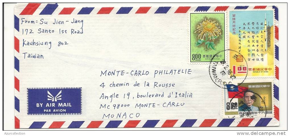 LETTRE POUR MONTE CARLO - Covers & Documents