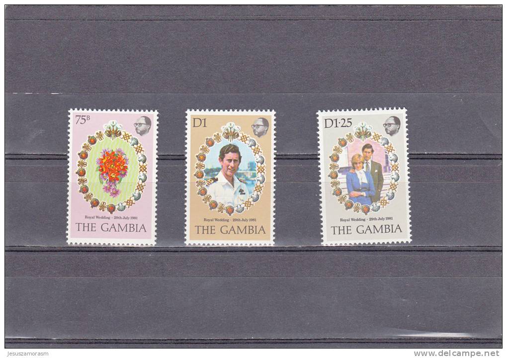 Gambia Nº 425 Al 427 - Gambia (1965-...)