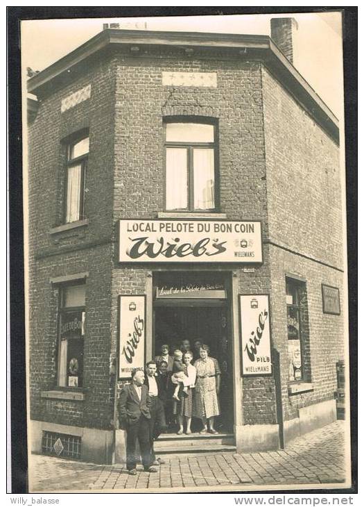 Photo "Boitsfort - Rue Du Curé - Coin Rue De Liège - Café Du Bon Coin" - Andere & Zonder Classificatie