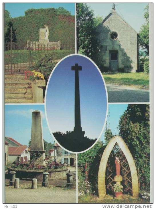 52 - MONTIGNY Le ROI - Monument - Chapelle - Stèle - Fontaine - Calvaire. (Multivues) - Montigny Le Roi