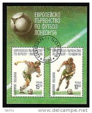 BULGARIA \ BULGARIE - 1996 - Championats Europeens De Football 1996 En Angleterre - Bl Obl. - Europei Di Calcio (UEFA)