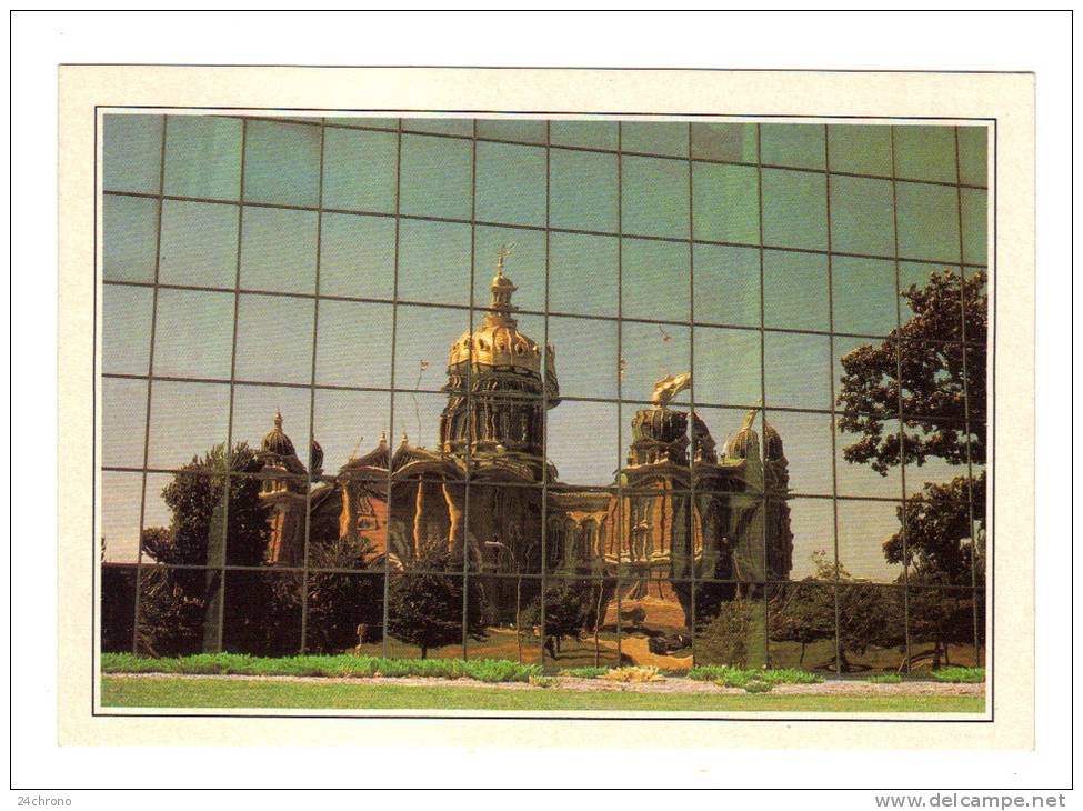 Etats Unis: Des Moines, Reflet Du Capitole Sur La Façade Du Wallace Building, Reflection Of The Capitol (13-870) - Des Moines