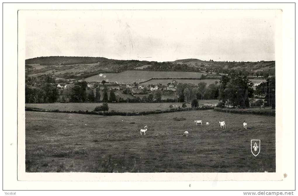 Cp, 58, Bazoches, Vue Générale, Voyagée 1958 - Bazoches