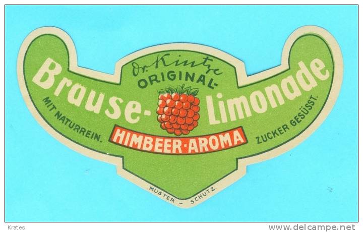 The Old Labels For Soft Drinks, Germany, DDR - Alcoholes