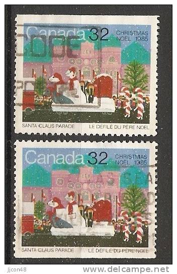 Canada  1985  CHristmas  (o) - Single Stamps