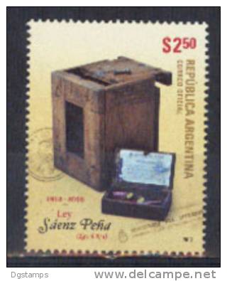 Argentina 2012 ** Ley Sáenz Peña (Ley 8.871). Sufragio Universal. Derechos Y Deberes De Los Ciudadanos. - Unused Stamps