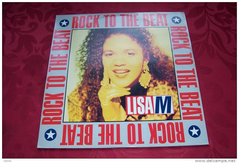 LISA M  °  ROCK TO THE BEAT - 45 T - Maxi-Single