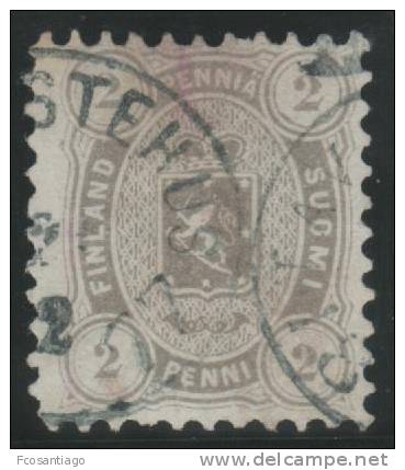 FINLANDIA 1875/81 - Yvert #16a (dentado 11) - VFU - Usati