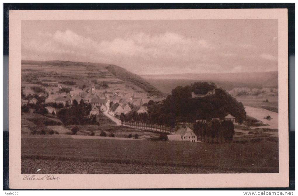 Bodenwerder-Polle - Polle An Der Weser - Panorama - Bodenwerder