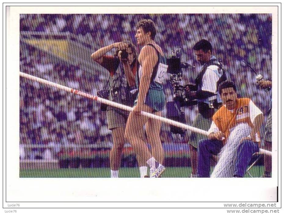 SERGEI BUBKA  Champion De Saut à La Perche  Jeux Olympiques De Barcelone En 1992  - D´après  Dominique Aubert  Sygma - Atletica