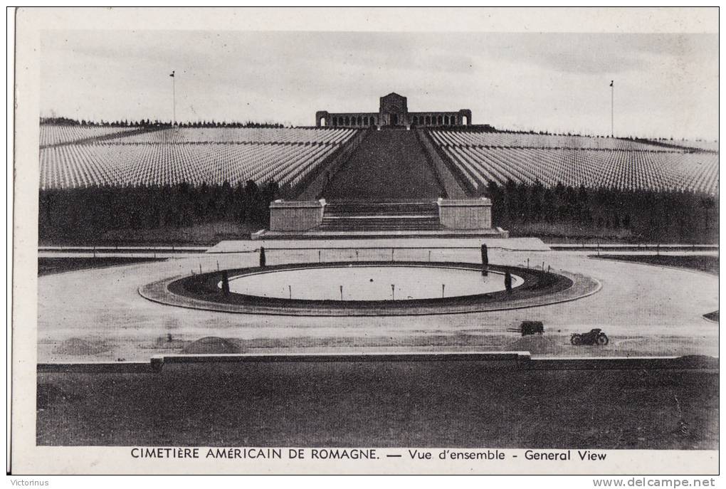 CIMETIERE AMERICAIN DE ROMAGNE, Vue D'ensemble - War Cemeteries