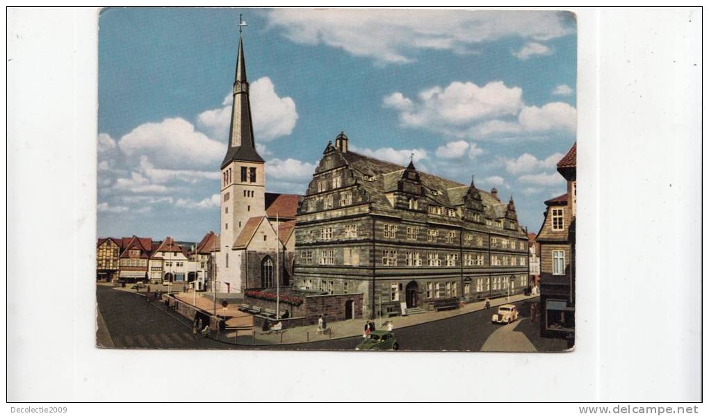 BT2959 Hamlen Weser Hochzeitshaus Mit Marktkirche    2 Scans - Hameln (Pyrmont)