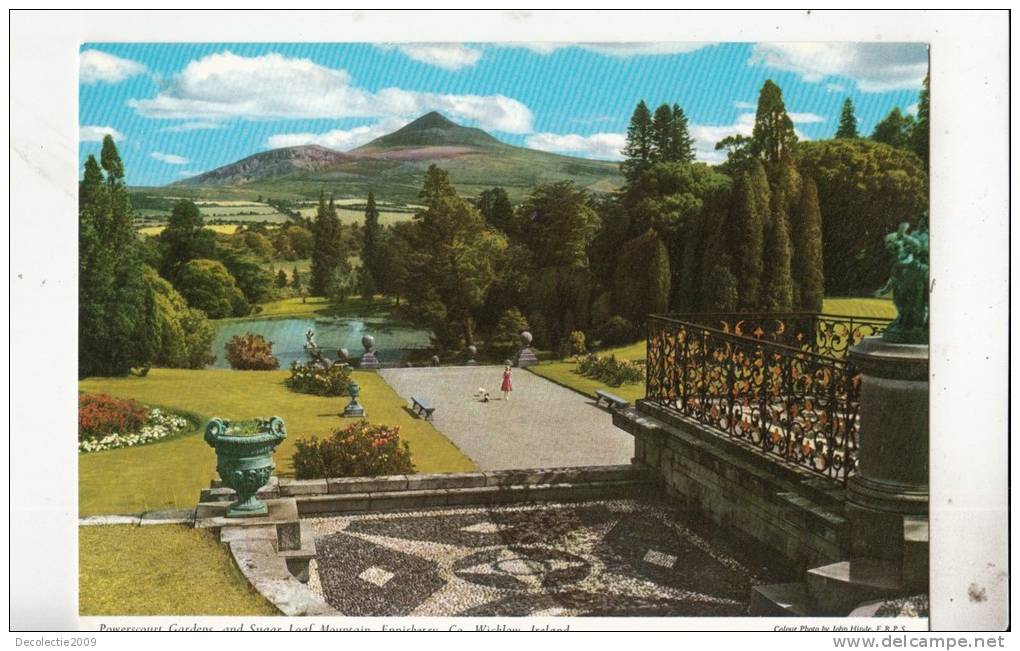 BT3143 Powerscourt Gardens Wicklow     2 Scans - Wicklow