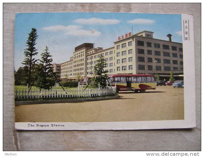 Japan -The Nagoya Station  - Autobus - Railway Station Gare  1953     D101055 - Nagoya