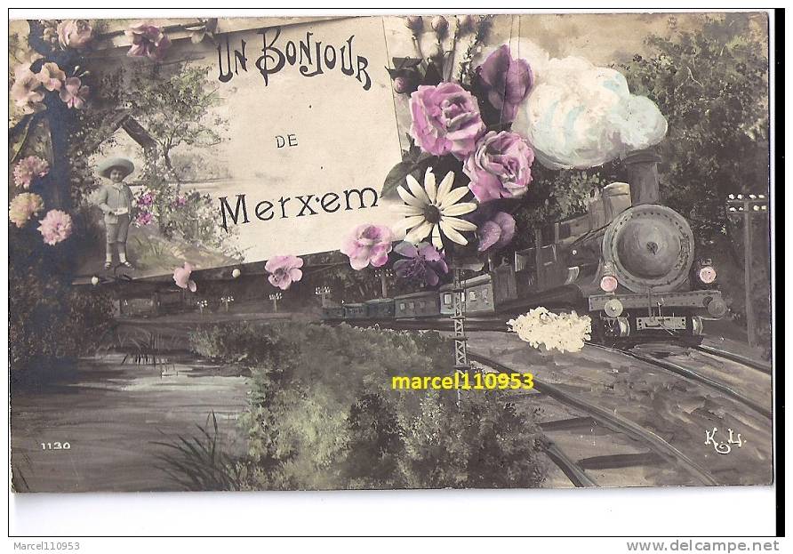 Merxem - Un Bonjour De Merxem 1914 - Antwerpen