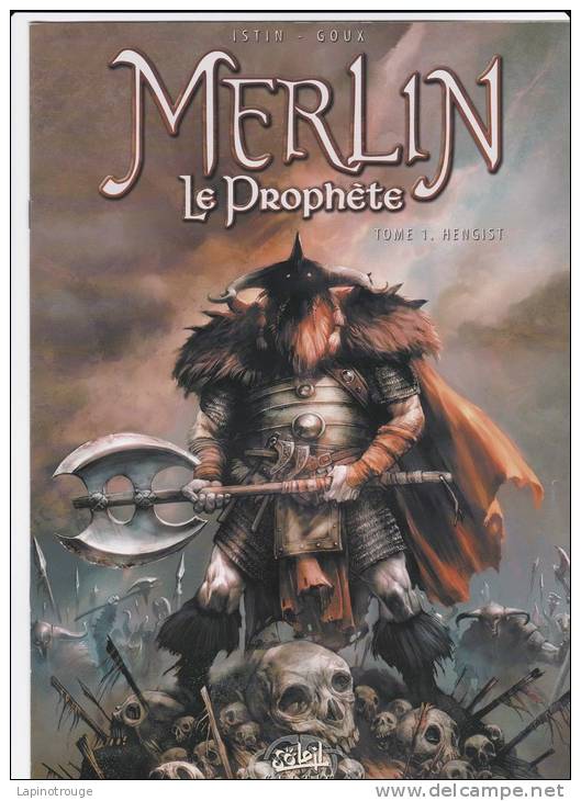 Dossier De Presse Merlin Le Prophète ISTIN GOUX éditions Soleil 2010 - Press Books