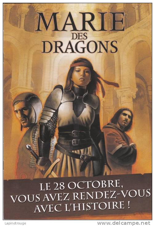 Dossier De Presse Marie Des Dragons DEMAREZ ANGE éditions Soleil 2009 - Presseunterlagen