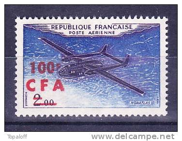 Reunion CFA PA N°58 Neuf Charniere Et Adhérences - Airmail