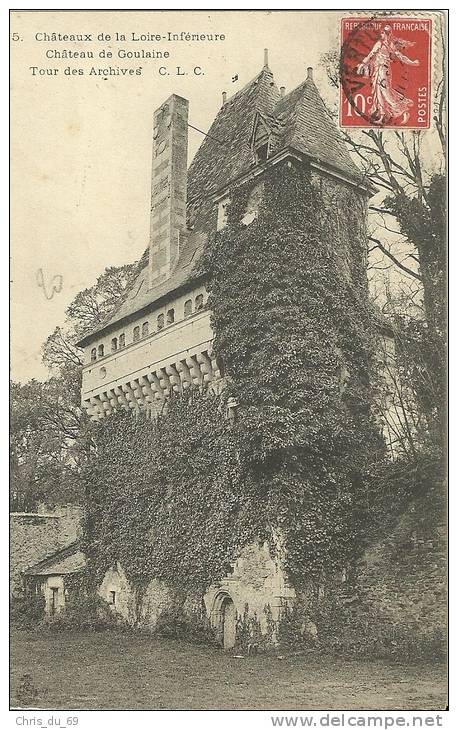 Chateau De Goulaine Tour Des Archives - Haute-Goulaine