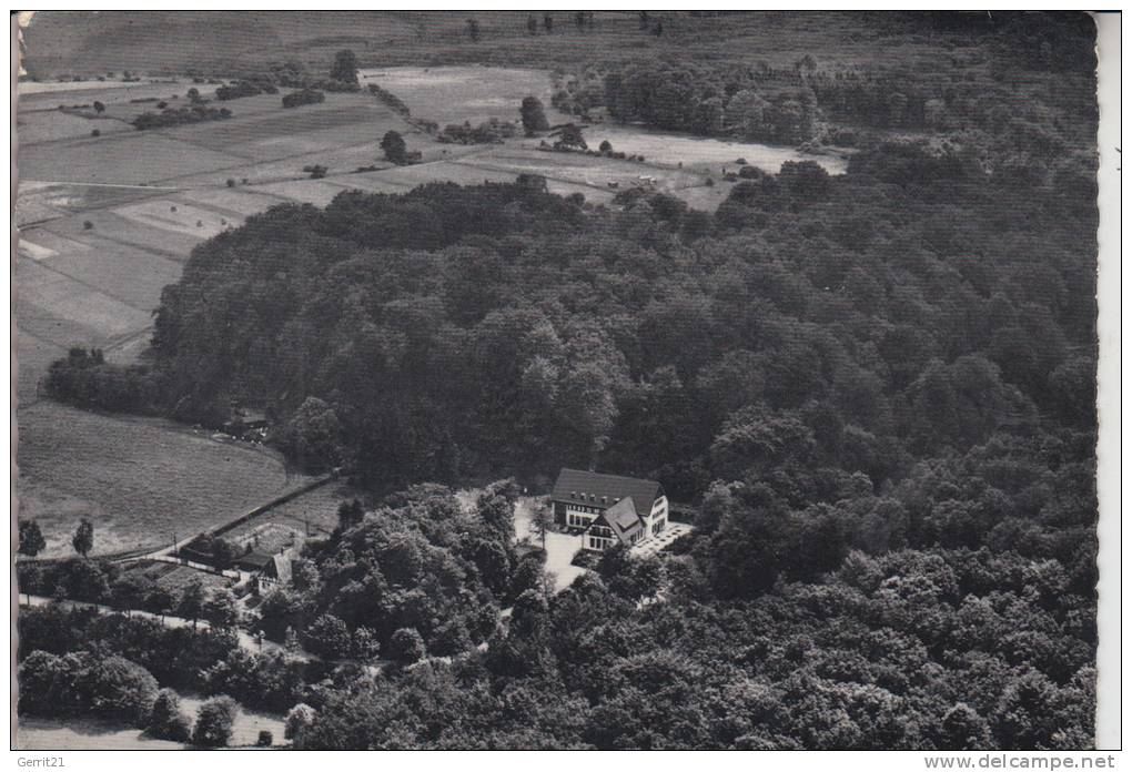 4788 WARSTEIN, Waldhotel Tropfsteinhöhle, Luftaufnahme 1962 - Warstein