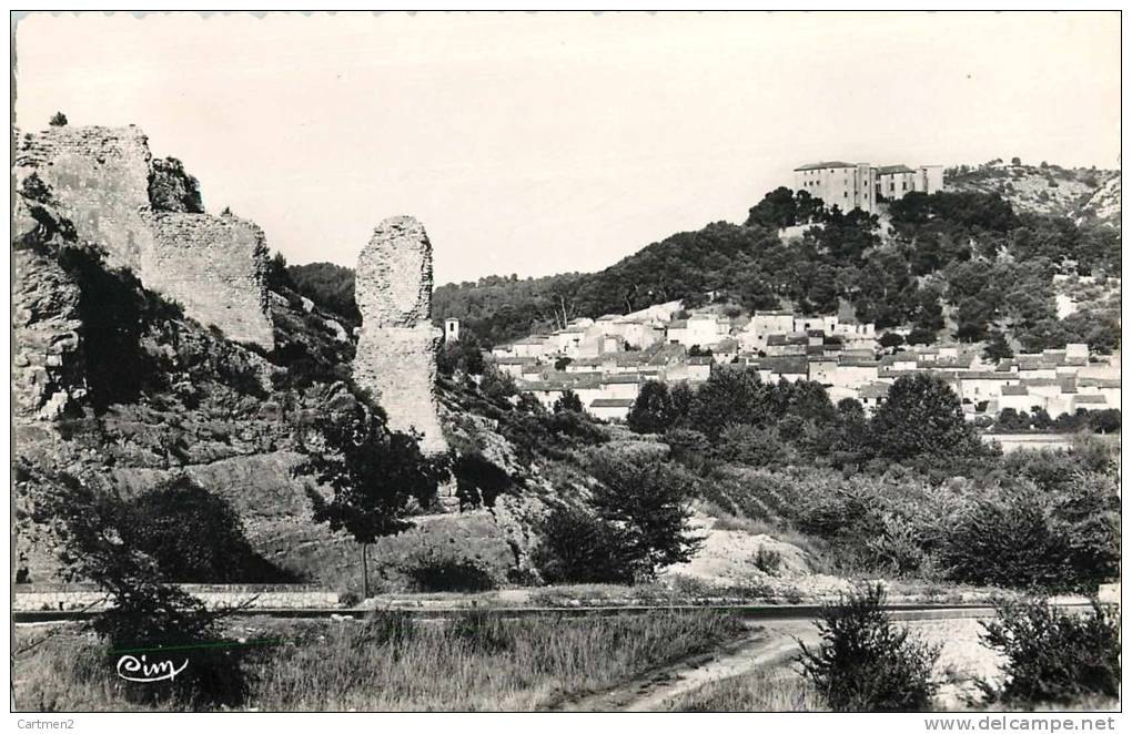 MEYARGUES RUINES DE RECLAVIER ET VUE GENERALE - Meyrargues