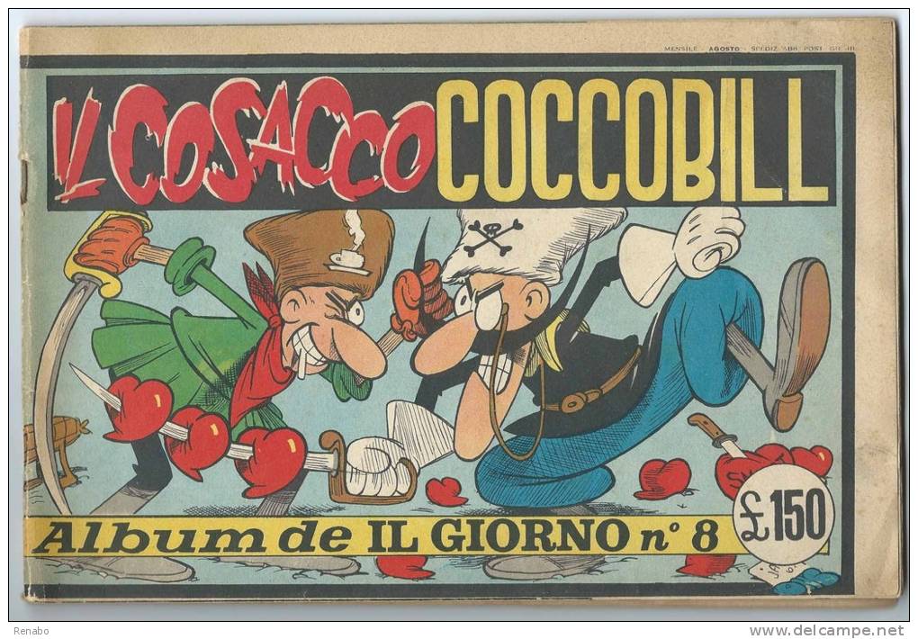 Fumetto Italiano Del 1961 " Il Cosacco  Coccobill " In Buonissimo  Stato - Altri & Non Classificati