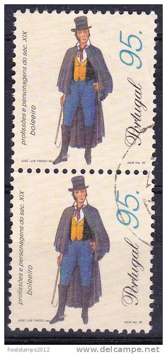 PORTUGAL - 1999, Profissões E Personagens Do Séc. XIX - Emissão Base (5.º Grupo)   95.  ( PAR )  (o)  MUNDIFIL  Nº 2563 - Used Stamps