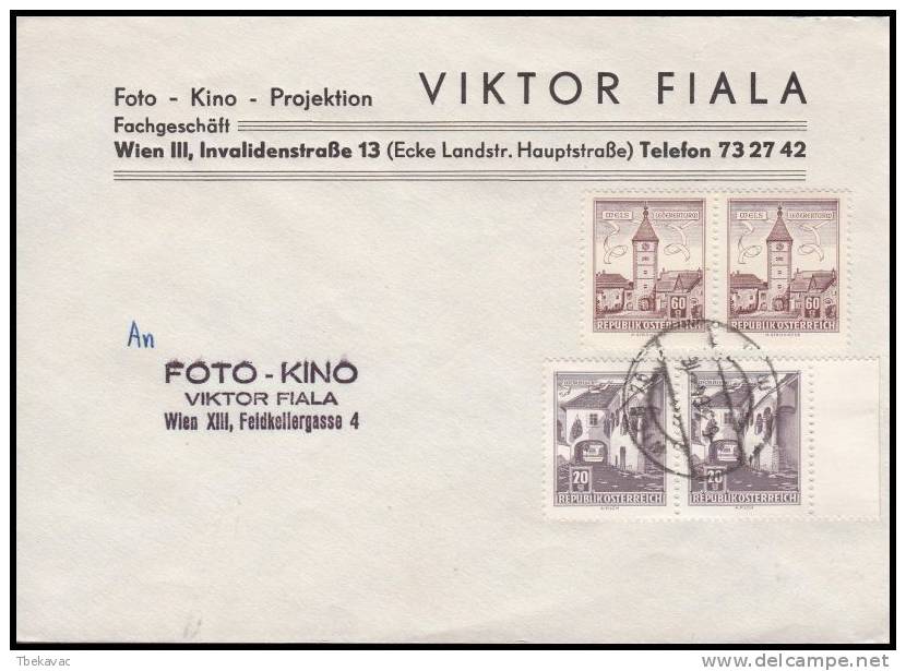 Austria 1964, Cover "Foto-Kino Viktor Fiala" - Covers & Documents