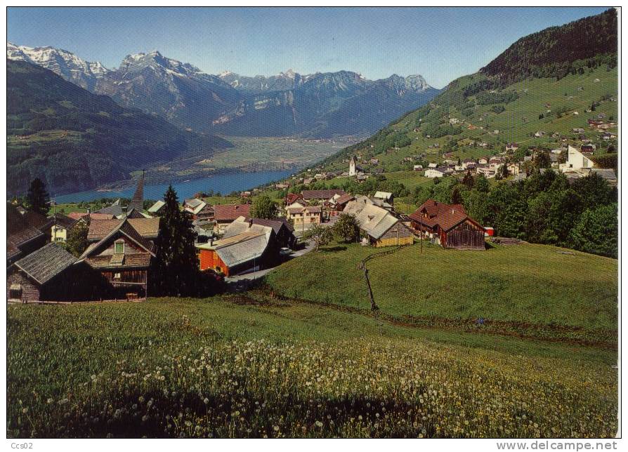 Kurort Amden Mit Walensee Und Glarneralpen - Amden