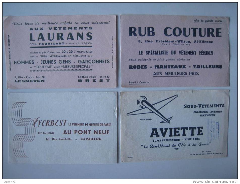 Buvard Vêtements Everbest Laurans Aviette Rub Avion - Colecciones & Series